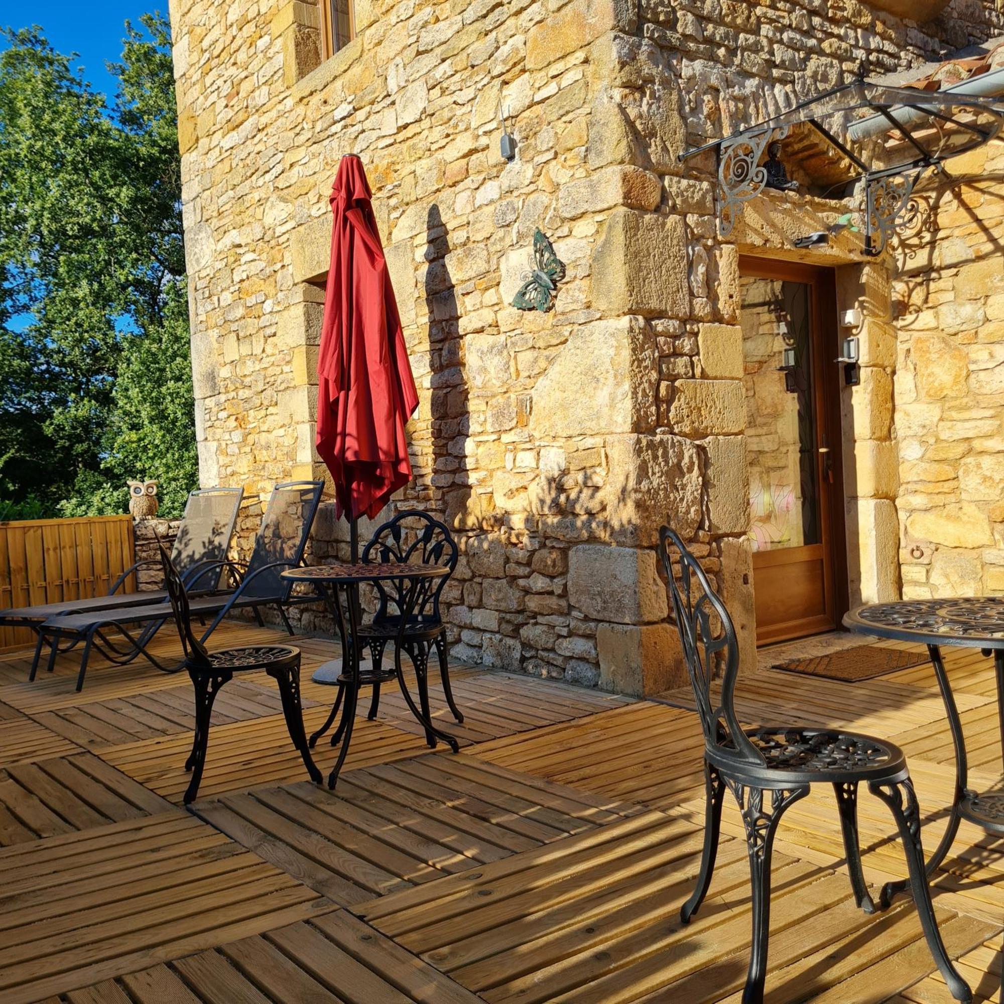 Hotel Domaine Du Cardou Puy-lʼÉvêque Esterno foto